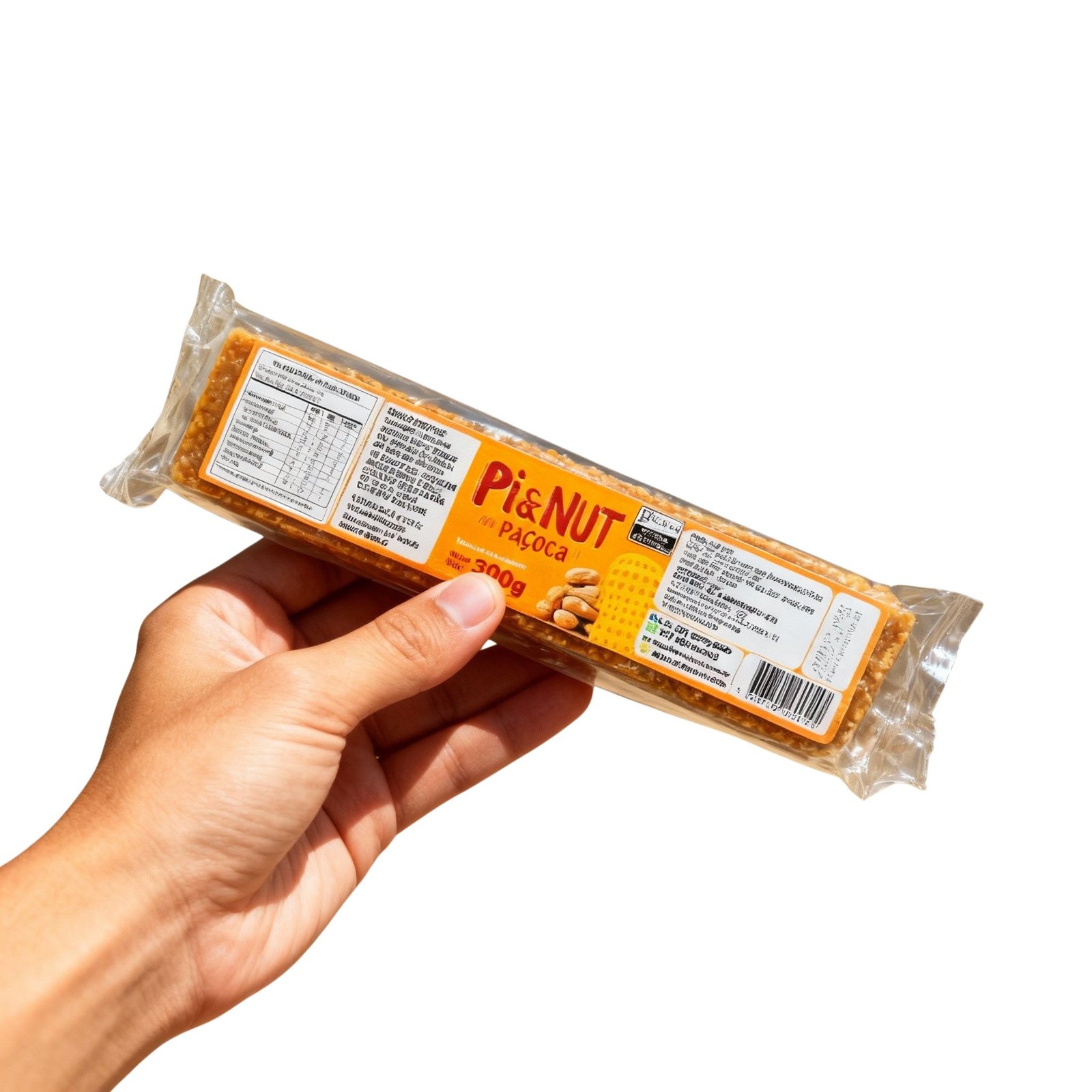 Paçoca de Amendoim Pi&NUT